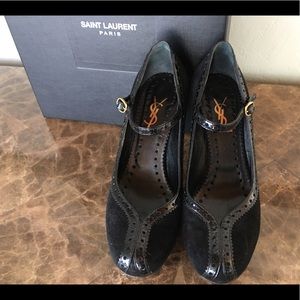 YSL Brogue Maryjane Pump size 35 / 35.5